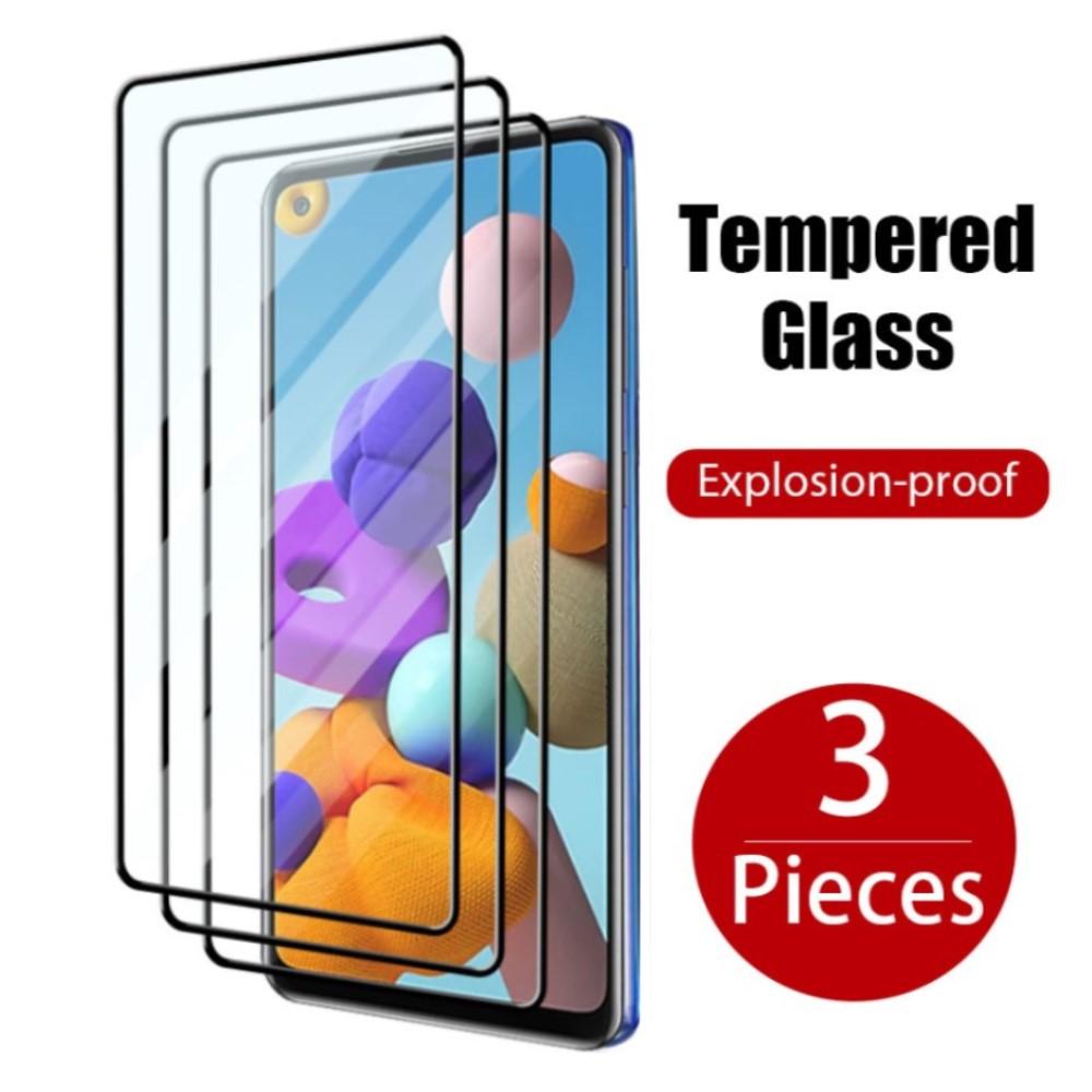 3PCS Screen Protector for Samsung A16 A15 A25 A35 A55 A14 A26 A34 A54 A51 A52 A56 A36 M32 Protective Glass for Xiaomi Redmi Note 13 12 Pro 11 10C 13C