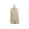 Esc Series однотонный жилет без рукавов с круглым вырезом для женщин, топы, цвет «камень» DH2950-230