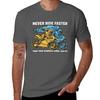 Never Ride Faster Than Your Guardian Angel Can Fly Tshirt Sporty Breathable Short Sleeve Tshirt