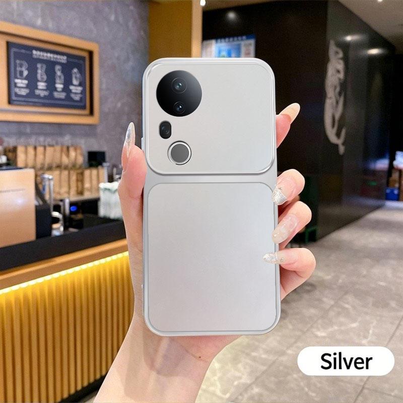 Для Vivo S20 Pro Чехол Vivo S20 Обложка Vivo S20 Pro Vivo S20 Capa Задняя крышка телефона Бампер Ударопрочный ТПУ Жидкий силикон Мягкие Fundas