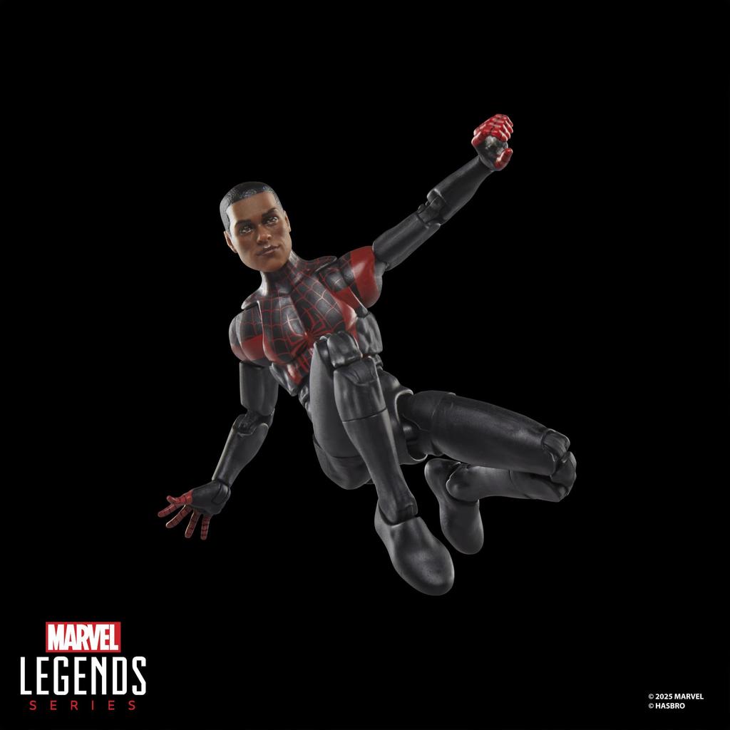 Hasbro Marvel Legends Series Ultimate Майлз Моралес, коллекционная 15-сантиметровая фигурка, воссоздающая комиксы о Человеке-пауке (с комиксом размером с персонажа
