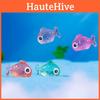 Vibrant Glowing Fish Resin Ornament Cartoon Style For Desktop And Terrarium Decor