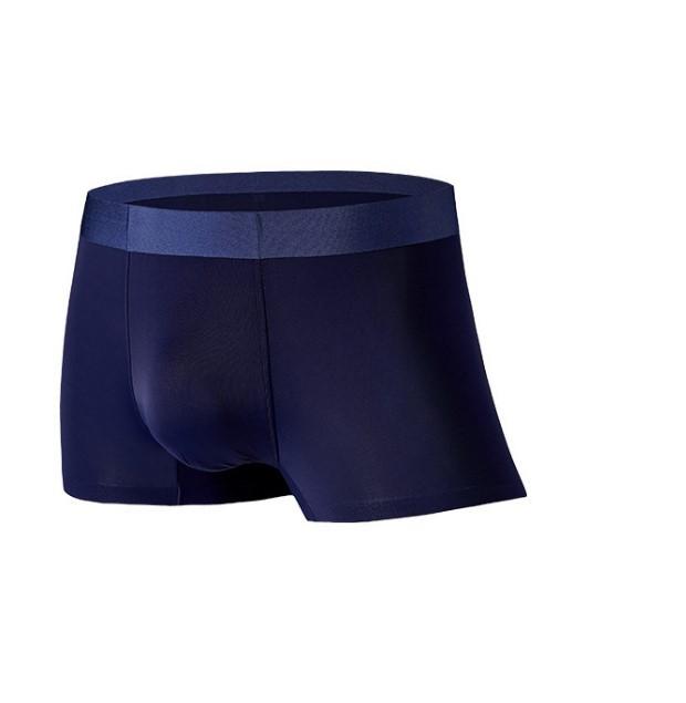 60 Однотонное мужское нижнее белье из хлопка большого размера, мужское бесшовное нижнее белье, дышащие трусы-боксеры для мальчиков