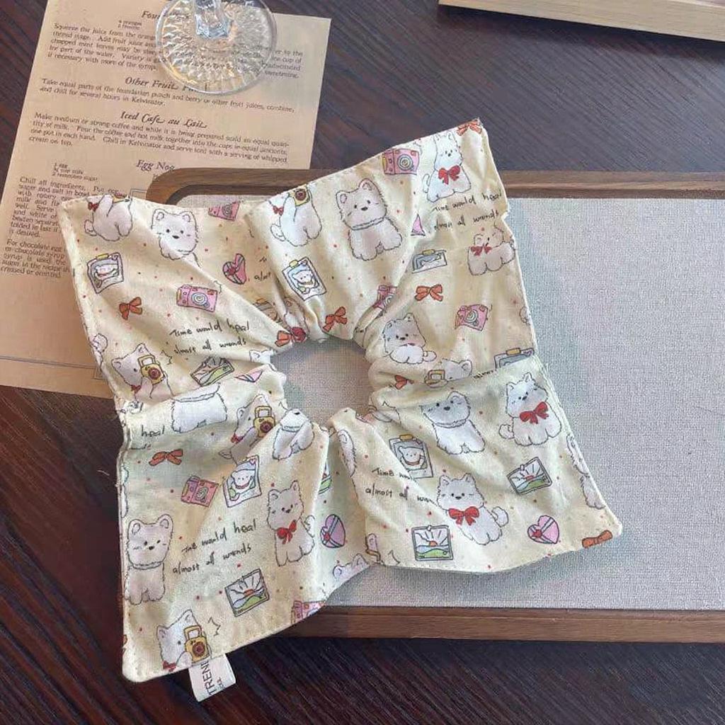 French-Korean Double-Layer Ballet Lace Extra Large Hair Scrunchie