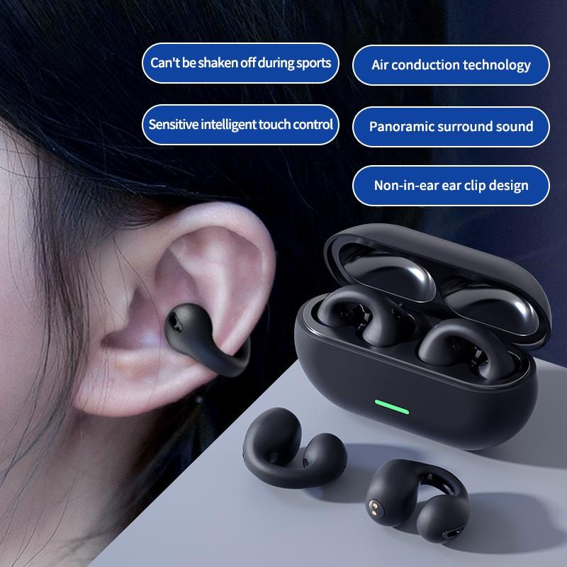 Наушники Bluetooth-клипсы HiFi стереонаушники Спортивные водонепроницаемые сенсорные наушники