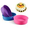 Silicone Pan Funny 6 Inch Cake Mold Silicone Round Mousse Bread Muffin Pan Bakeware Mold Baking Tray