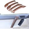 Подходит для Toyota Land Cruiser Prado FJ150 150 2010-2018, ABS Накладка на внутреннюю ручку двери, Декоративная накладка для защиты внутренней ручки двери автомобиля, 4 шт. (Сосна