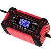 Полностью автоматическое зарядное устройство для автомобильного аккумулятора, электрооборудование автомобиля, цифровой дисплей, обнаружение импульсов, ремонт автомобилей для BMW, VW, Tesla, Benz