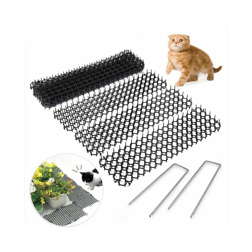 Tapis anti-chats de taille flexible, couverture complète, facile à utiliser, éloigne les animaux, tapis répulsif pour animaux domestiques pour