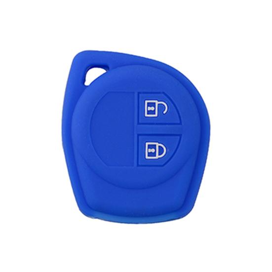 2 кнопки автомобильный брелок силиконовый чехол для дистанционного ключа чехол для Suzuki SX4 Swift Vitara