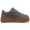 Puma Karmen II Idol Платформа Женские Крутые Темно-серые Низкие Повседневные Кроссовки 397462-03