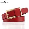 Корейская версия нового повседневного универсального декоративного джинсового ремня, тонкий кожаный ремень из коровьей кожи, простой
