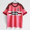 Ретро Футбольная Майка Серии А с Коротким Рукавом - Варианты AC Milan, Inter Milan, Juventus