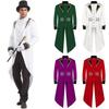 2025 Men's Medieval Retro High-End Evening Swallowtail Coat