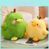 Мультяшная плюшевая игрушка-груша в виде утки для девочки, подушка для сна в детской комнате, кукла, детский подарок