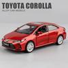 1/33 TOYOTA Corolla Hybrid Alloy Car Die Литая игрушечная модель автомобиля Звук и свет Детские игрушки Коллекционные предметы Подарок на день рождения