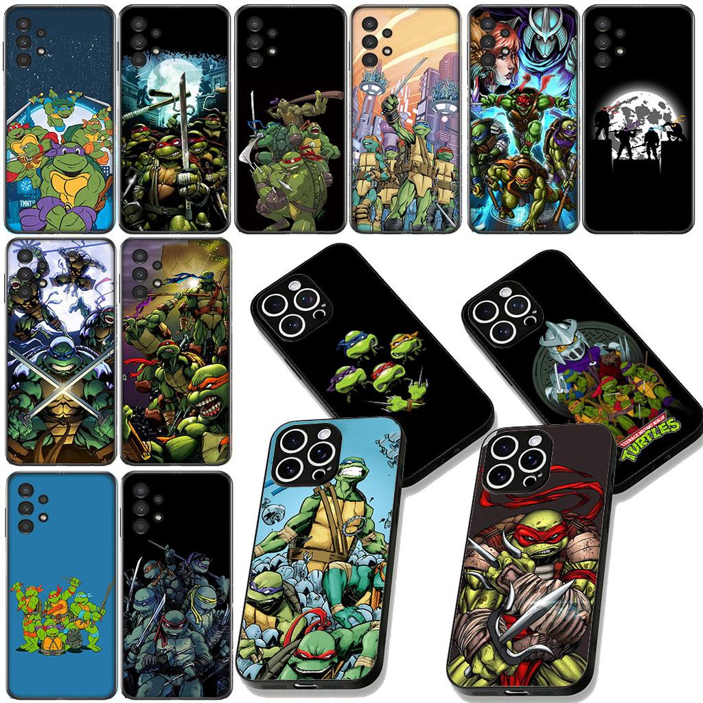 Anime N-Ninjas Cartoon T-Turtles Cover for Motorola Moto Edge 70 60 Fusion NEO Pro G Stylus G56 G96 G52 G04 G05 20 Phone Case