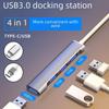 USB 3.0 Multi-Interface Splitter Adapter for Laptops with Type C Port