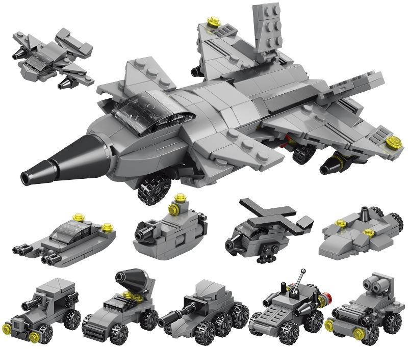 Конструктор «10 в 1» развивает когнитивные способности детей, позволяет собирать модели юрских динозавров. Отличный подарок для мальчиков и девочек.