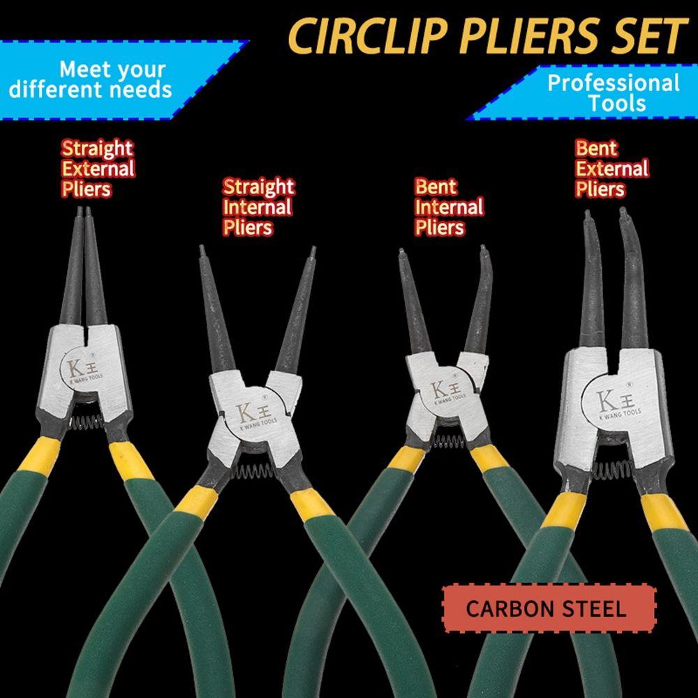 Практичные внутренние стопорные кольца внешние стопорные кольца плоскогубцы ручной инструмент ремонт