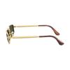 RAYBAN Temple Logo Metal Square Sunglasses Unisex Couple Style 001 31 0RB3927