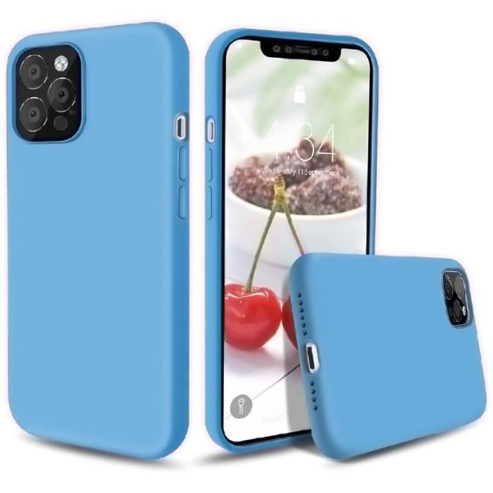 Чехол для iPhone 12 - Премиум - Ударопрочный - Противоскользящий - Синий - Гибкий