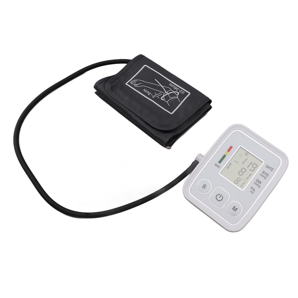 Upper Arm Blood Pressure Monitor with Wide Range Cuff Blood Pressure Machine with Large Digital