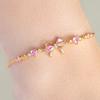 Bow Zircon Bracelet Bow Knot Link Bracelet for Women Gifts