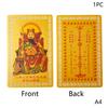 2025 Тай Суй Амулет Карта Фэн Шуй Молитва Золотая Карта Экзорцизм Защита Будда Подарок Амулет Безопасный Приносит Богатство И Сокровища