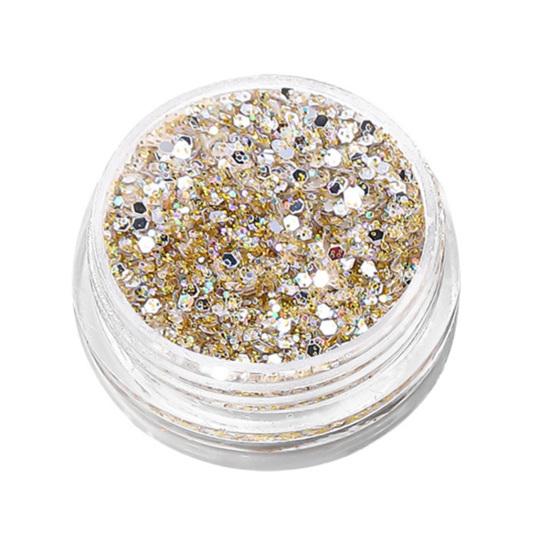 Nail Glitter Powder Rhinestones Sequins DIY Nail Art Mixed Sizes Nail Decoration Manicure Glitter Flake Nail Supplies