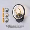 LED Wall Lights Simple Creative Deer Head Decorative Wall Lights Living Room Bedroom Corridor Staircase Indoor Lighting Fixtures