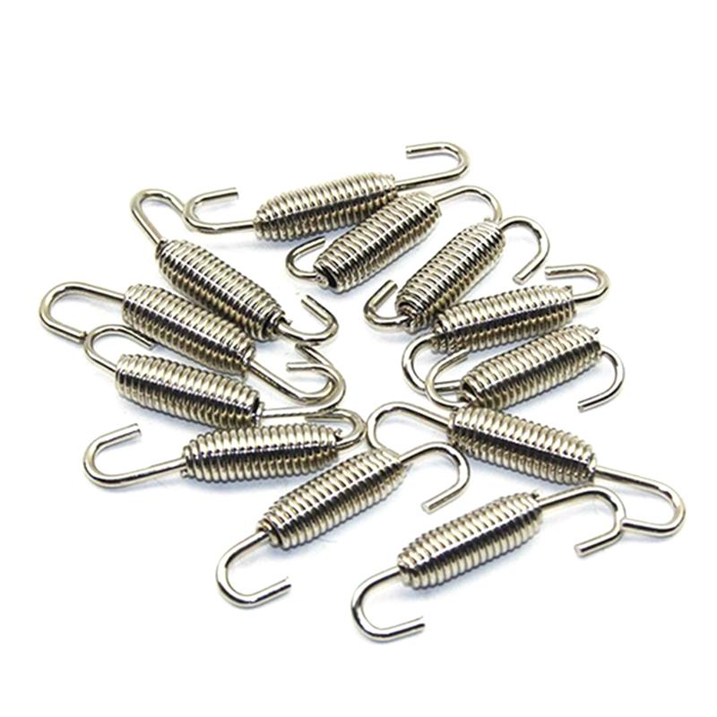 2 шт. пружины крепления выхлопной системы мотоцикла из нержавеющей стали