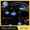 2026 Новый Для VOLKSWAGEN VW 2 ШТ. Автомобильная приветственная подсветка Лампа с логотипом на двери Для Volkswagen Golf MK4 MK6 MK7 Jetta Touareg Beetle Passat Pol
