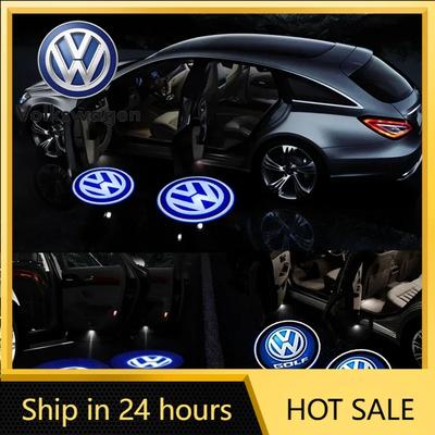 2026 Новый Для VOLKSWAGEN VW 2 ШТ. Автомобильная приветственная подсветка Лампа с логотипом на двери Для Volkswagen Golf MK4 MK6 MK7 Jetta Touareg Beetle Passat Pol