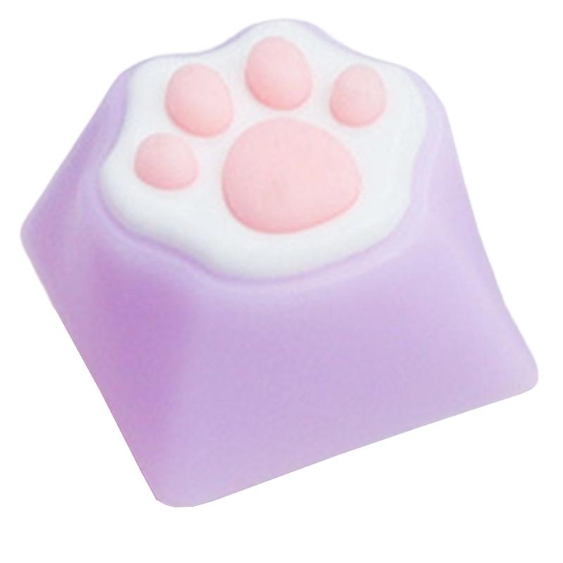 Кошачьи лапки CatPaw Ручная работа Кастомные Силиконовые Кейкапы для Переключателей Механических Клавиатур
