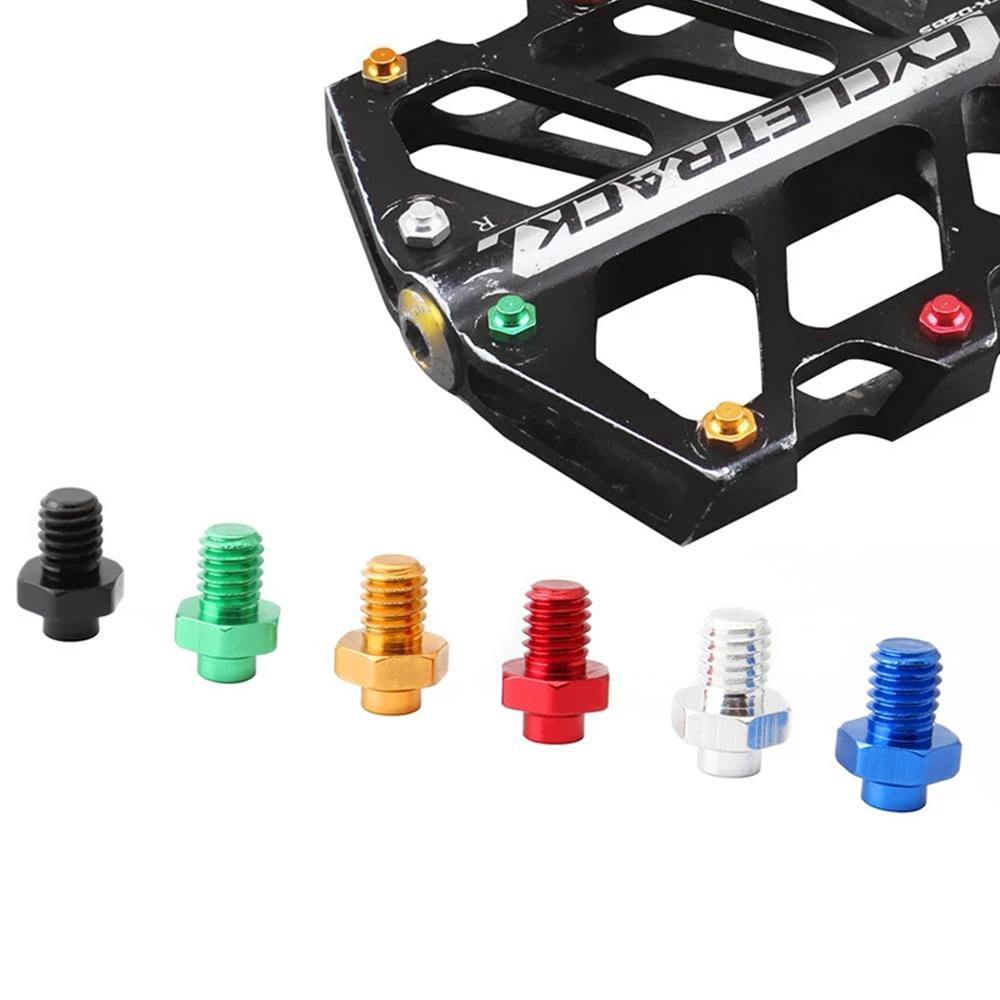 Mountain Bike M4 CNC Anti Slide Screw Pedal Screws Fixed Stud Anti-Skid Nail Bicycle Pedal Bolts