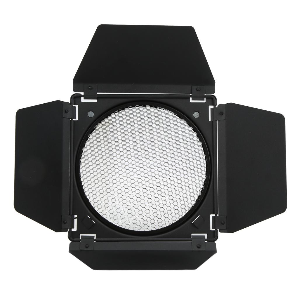 7Inch 4 Leaf Light Barrier Photography Accessories with Cellular Net Color Filters