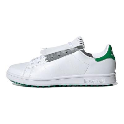 Stan Smith Primegreen Бело-зеленые кроссовки унисекс без шипов Cloud-White Q46252