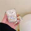 Color-plated star love high transparency applicable to Apple AirPods 1 generation Bluetooth headset protective case Pro1 headphone case 1