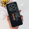 Для Xiaomi Redmi Note 14 Pro 5G Чехол Мода Буквы от А до Я Мягкая Прозрачная Силиконовая Задняя Крышка Для Redmi Note 14 Pro Plus Note14 Fundas