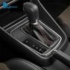 Настоящая мягкая карбоновая наклейка для Seat Leon MK3 2013 2014 2015 LHD RHD Автомобильная панель рамки рычага переключения передач Декоративная отделка Внутренние аксессуары