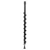 Steel Earth Auger Drill Bit Garden Post Hole Digger 60x800mm Single Blade