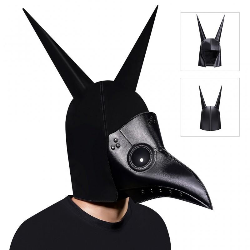 Halloween Punk Plague Doctor Hat Cosplay Party Costume Accessory Adults Kids