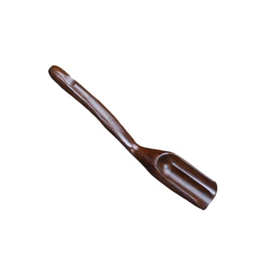 Wooden Tea Spoon Long Handle Comfortable Grip Loose Tea Measuring Scoop Shovel Chinese Kung Fu Tea Accessory