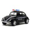 1/32 Alloy Beetle Police Car, Fire Truck, Regenerative Car Model, Children's Toy, Birthday Gift