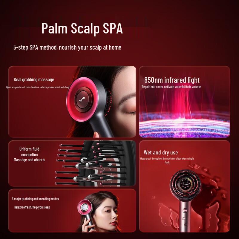 breo Scalp3 Infrared Scalp Massager