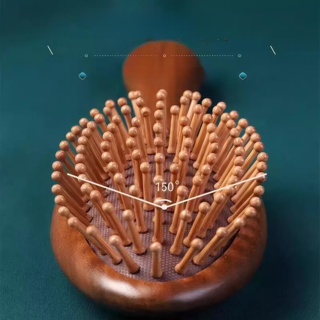 Real Sandalwood Cushion Comb Comb Massage Comb Head Comb Long Hair Comb Scalp Curly Hair Comb Home Wooden Comb