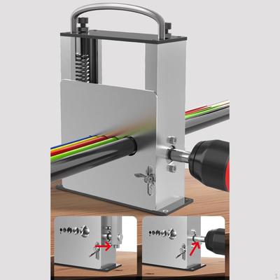 Ручная машина для зачистки проводов Стриппер для кабеля Питание от дрели Ручная рукоятка для переработки меди Прочная