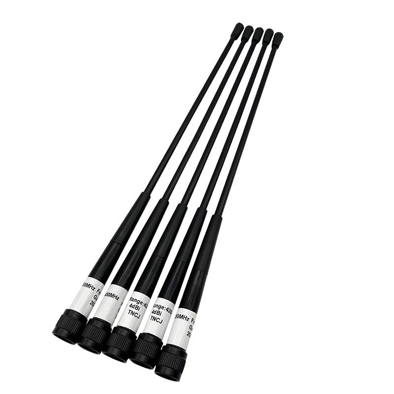Black 430-450MHZ TNC 4dBi 29cm Whip Antenna Communication Collect Single GPS/GNSS Antenna