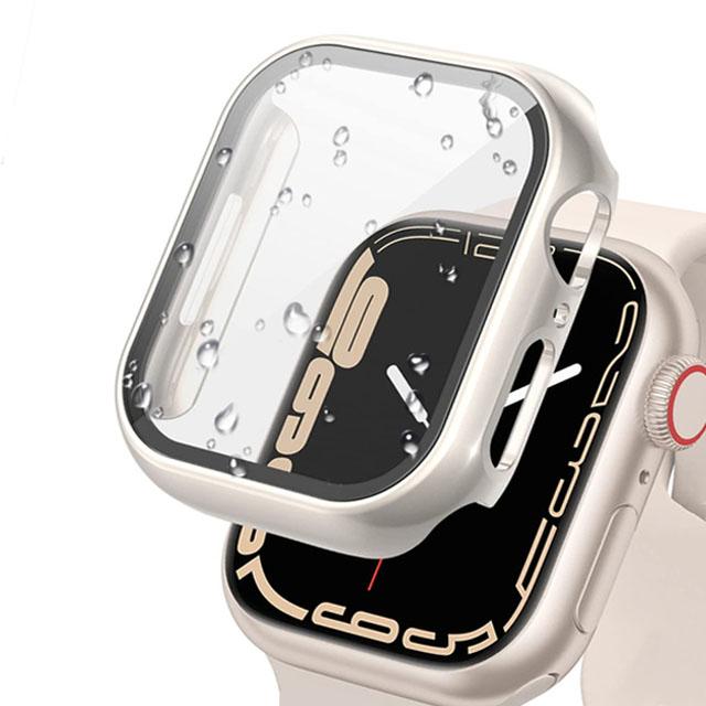 Стекло+Чехол Для Apple Watch корпус 45мм 41мм 44мм 40мм 42мм 38мм ремешок Аксессуар Защитное стекло iwatch серия 5 4 6 SE 3 7 8 9